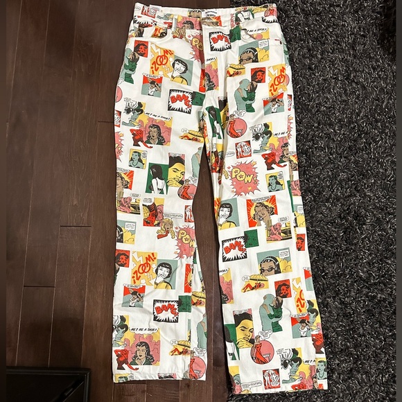 Super Rare REFORMATION Brand New Comic linen Pants - Picture 4 of 7